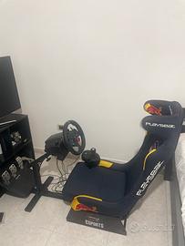 Simulatore di guida logitech g29 + cambio ad H