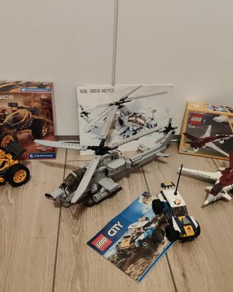 4 giochi lego diversi fra loro