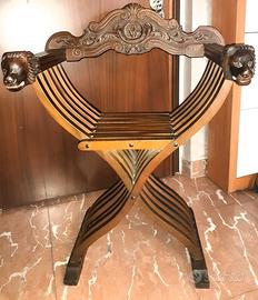 Sedia Savonarola anni70