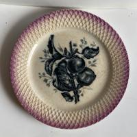 Piatto raro Andlovitz Guido Laveno viola nido ape