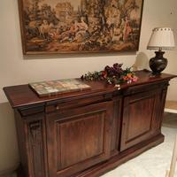 Credenza mobile in legno noce