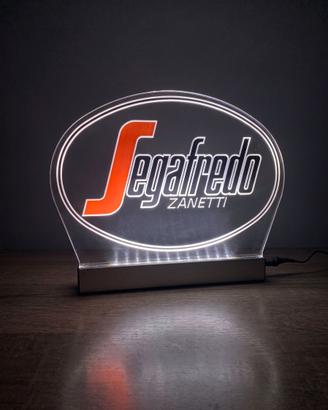 Insegna Luminosa Caffè Segafredo Zanetti Lampada