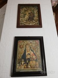 2 Stampe Religiose Antiche Inizio 1900 