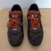 Sneakers in pelle marrone D'Acquasparta Tg.43