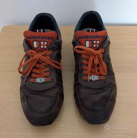 Sneakers in pelle marrone D'Acquasparta Tg.43