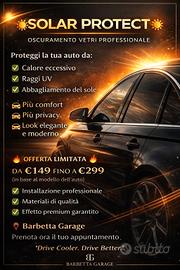 Oscuramento Vetri Auto