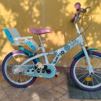 Bibicletta bimba con rotelle a parte