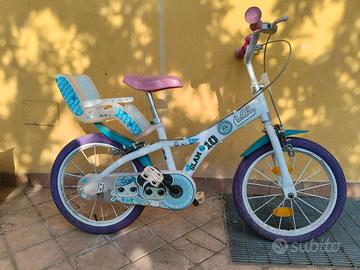 Bibicletta bimba con rotelle a parte