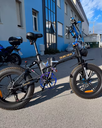 Bici elettrica 48V16AH fat bike 20 "pieghevole