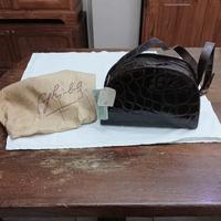 "GHIBLI" women's shoulder bag real leather vintage