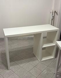 IKEA KALLAX scrivania -  111x39 cm - colore bianco