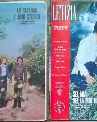 Riviste fotoromanzi - Letizia degli anni 60-70