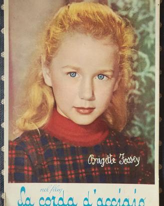 Cartolina cinematografica La corda d'acciaio 1954