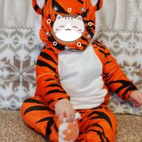 Costume carnevale Tigrotto  6/12 mesi