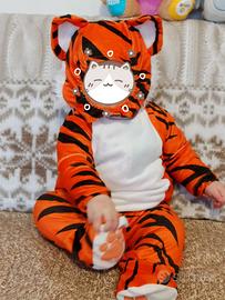 Costume carnevale Tigrotto  6/12 mesi