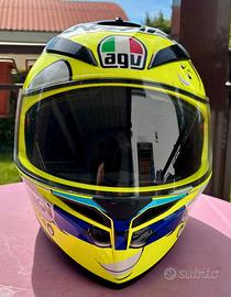 CASCO AGV K-3 SV ROSSI SMILE. TAGLIA M-L