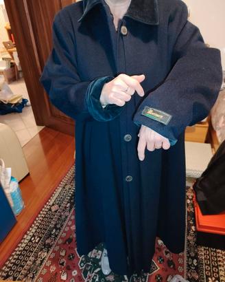 Cappotto blu scuro alpaca&wool Messmer