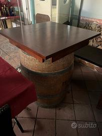 Botte tavolo ristorante