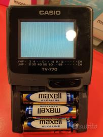Casio TV-770N LCD Pocket Color TV - Vintage 90s