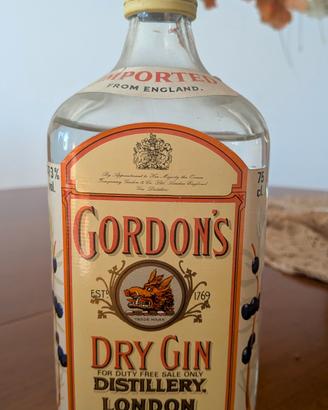 Bottiglia Vintage Gordon's Dry Gin