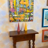 Astratto variopinto quadrato pezzo unico