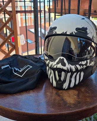 Casco VGV Nuovo con Mentoniera Removibile