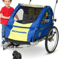 Trasportino schwinn trailer per bambini bicicletta