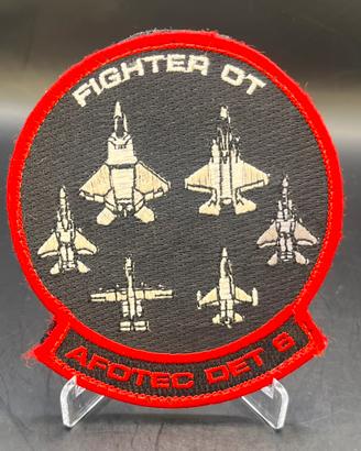 Patch Ricamata AFOTEC Det 6 Fighter OT Aviazione