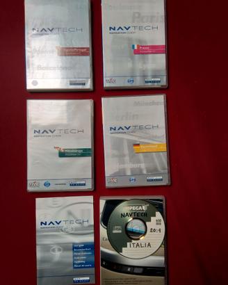 CD Mappe Navigatore NAVTECH Europa