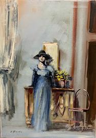 Umberto Bianchini - Interno - 50x70