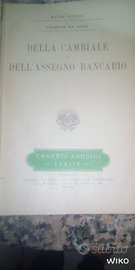 Della cambiale dell'assegno bancario