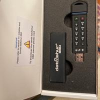 Chiavetta USB 250 GB con sicur code