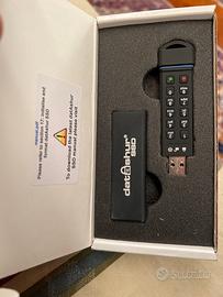 Chiavetta USB 250 GB con sicur code