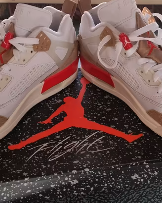 Scarpe Gordan Spizike low - White/Fire red-desert