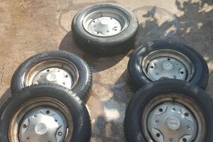 Kit 4 Cerchi con Gomme + 1 Cerchio Scorta Singolo