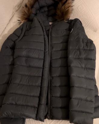 Piumino Gertrude grigio medio