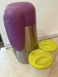 Chicco porta biberon e vivande termico.