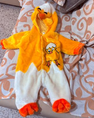 Costume da carnevale per bambini pulcino