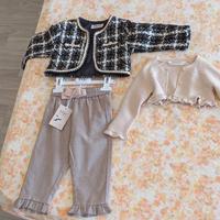 3 pezzi abbigliamento  bimba mis 12.,18