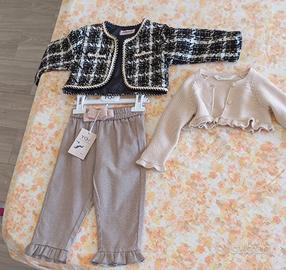 3 pezzi abbigliamento  bimba mis 12.,18