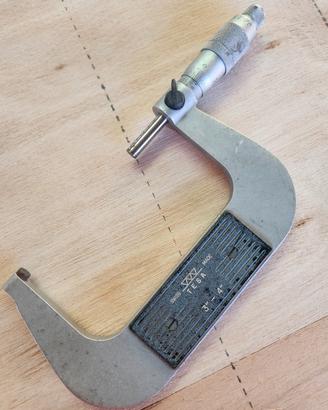 Micrometro Tesa da 3" a 4 " pollici