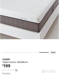 Materasso  Topper IKEA TUSSÖY 160x200