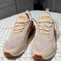 Nike Air Max 270 C beige oro marrone come NUOVE