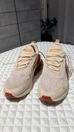 Nike Air Max 270 C beige oro marrone come NUOVE