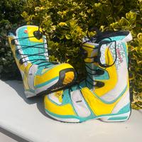 Scarponi snowboard Salomon Dialogue usati 1 volta