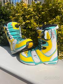 Scarponi snowboard Salomon Dialogue usati 1 volta