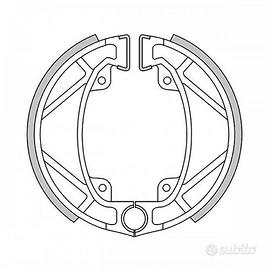Coppia ceppi freno per Aprilia ET Tuareg 50 Fantic