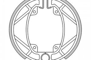 Coppia ceppi freno per Aprilia ET Tuareg 50 Fantic