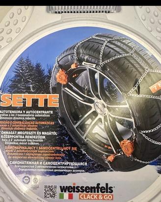 CATENE DA NEVE  WEISSENFELS SETTE 7mm misure in de