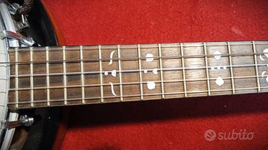 Banjo Gewa 5 Corde Amplificato + Custodia morbida